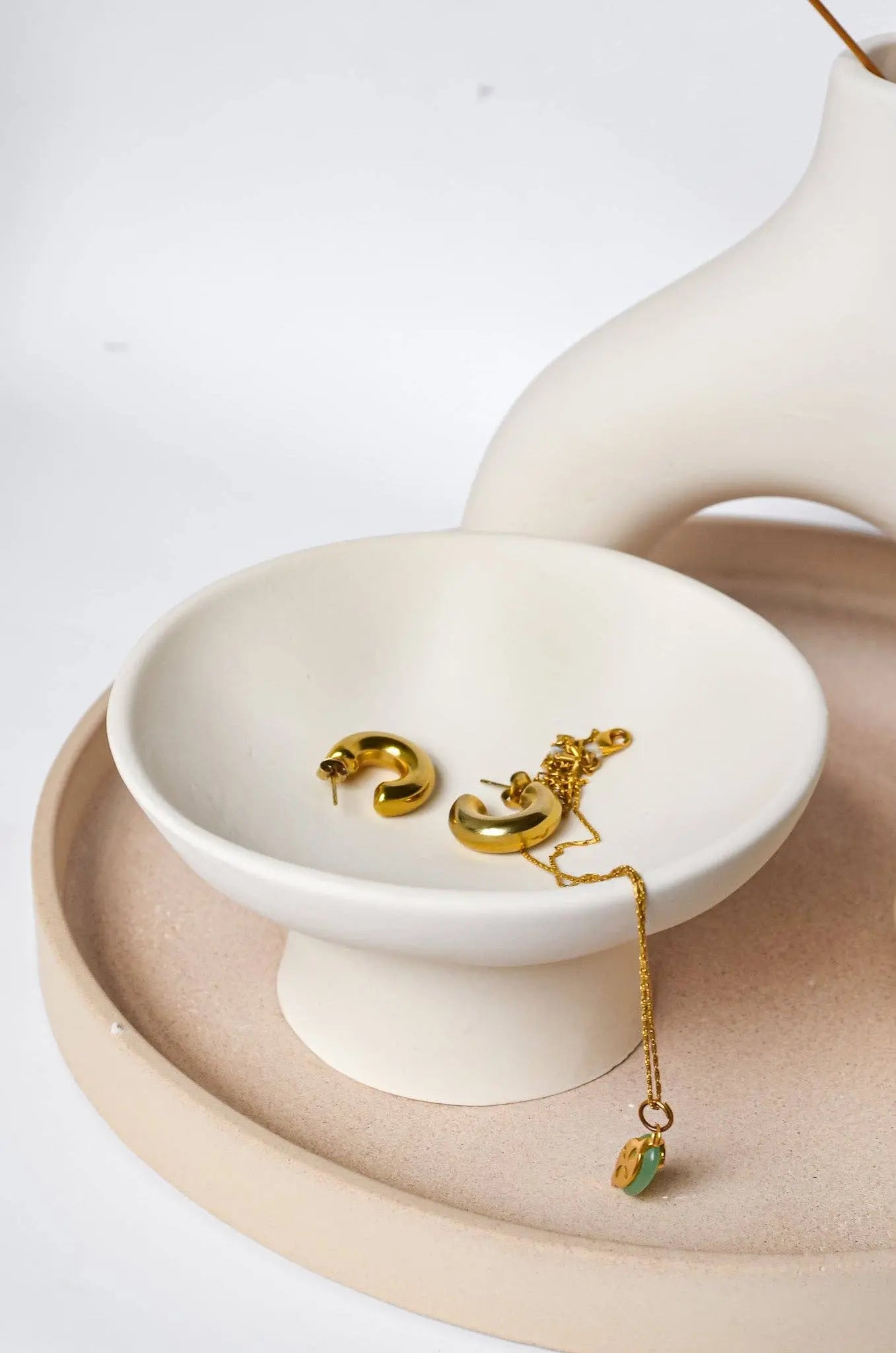 Porte-bijoux sur pied "Hoorn" Hiroyi Decor