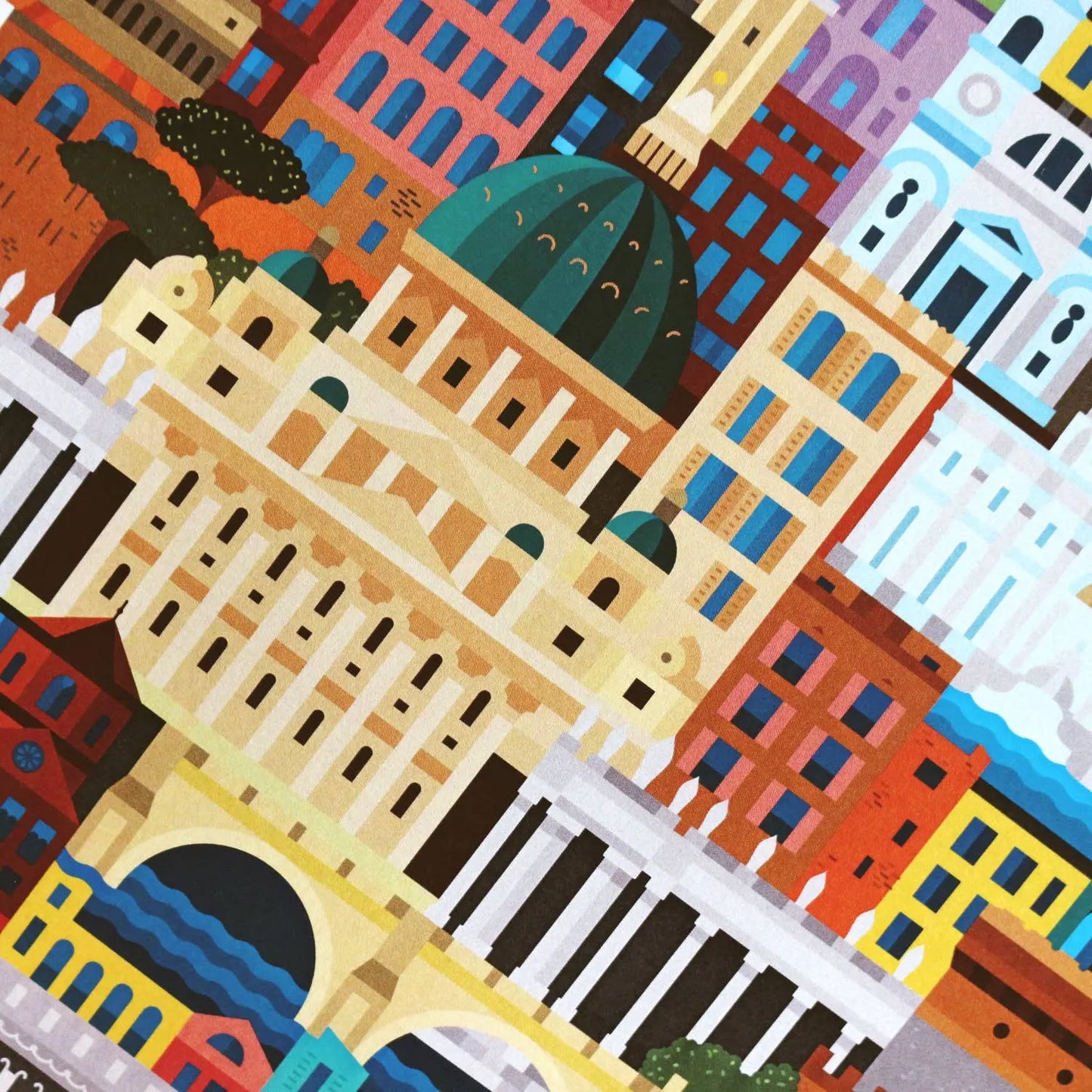 Affiche illustrée "Rome" - L'Envie Déco