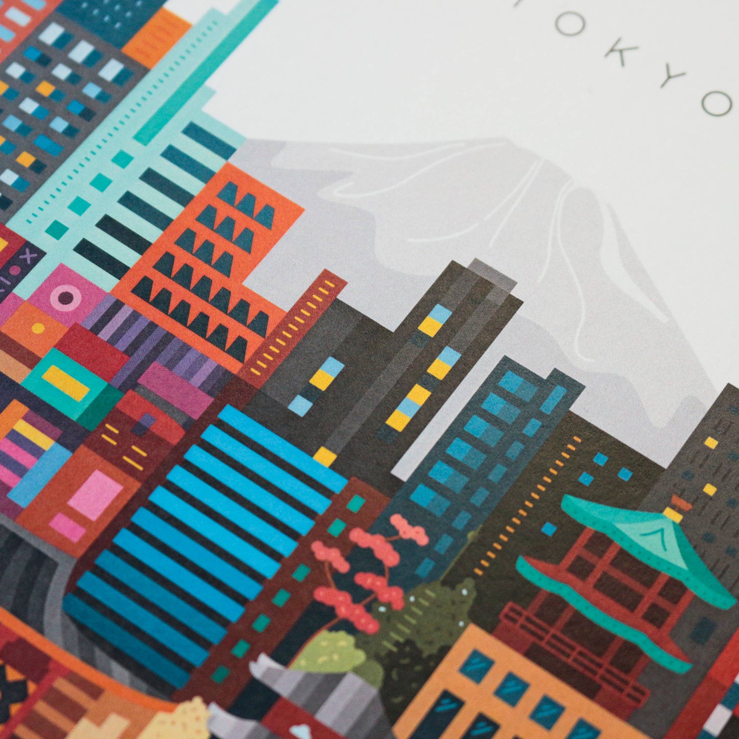 Affiche illustrée "Tokyo" Autriche