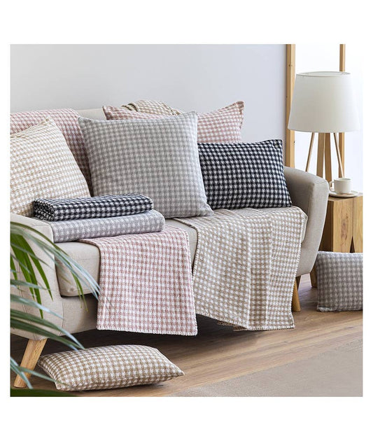 Housse de coussin "Salma Chenilla" - L'Envie Déco